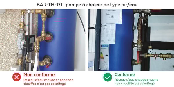 Bonnes pratiques CEE BAR-TH-171 pompe à chaleur PAC réseau d'eau chaude