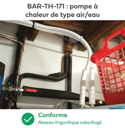 Bonnes pratiques CEE BAR-TH-171 pompe à chaleur PAC réseau frigorifique